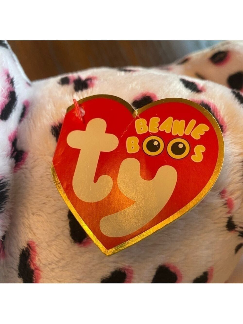 Ty Beanie Boo Georgia the Dalmatian Large 16” Stuffy - Picture 4 of 6